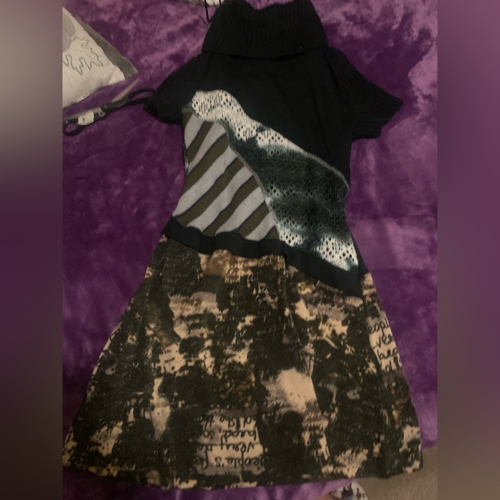 Funky People Black Knit dress